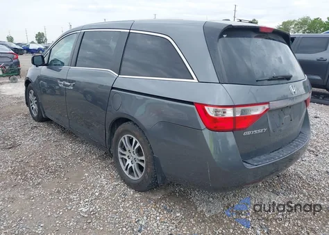 2012 Honda Odyssey Ex-L z USA, uszkodzony, nr VIN 5FNRL5H69CB061003